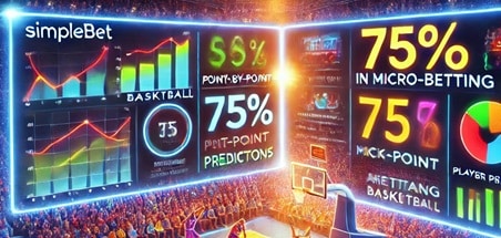 Simplebet annuncia un aumento del 75% nel micro-betting sulla NBA